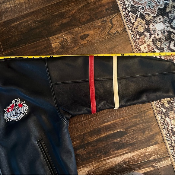 TORONTO 2007 GREY CUP 100% GENUINE LEATHER JACKET - XL - Picture 6 of 12